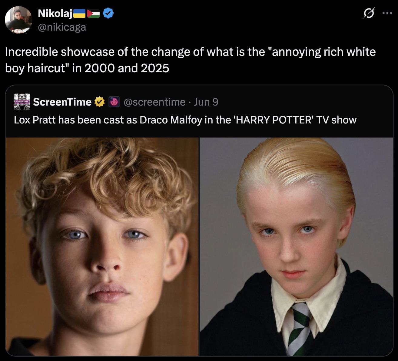 Hair is the strongest indicator of time